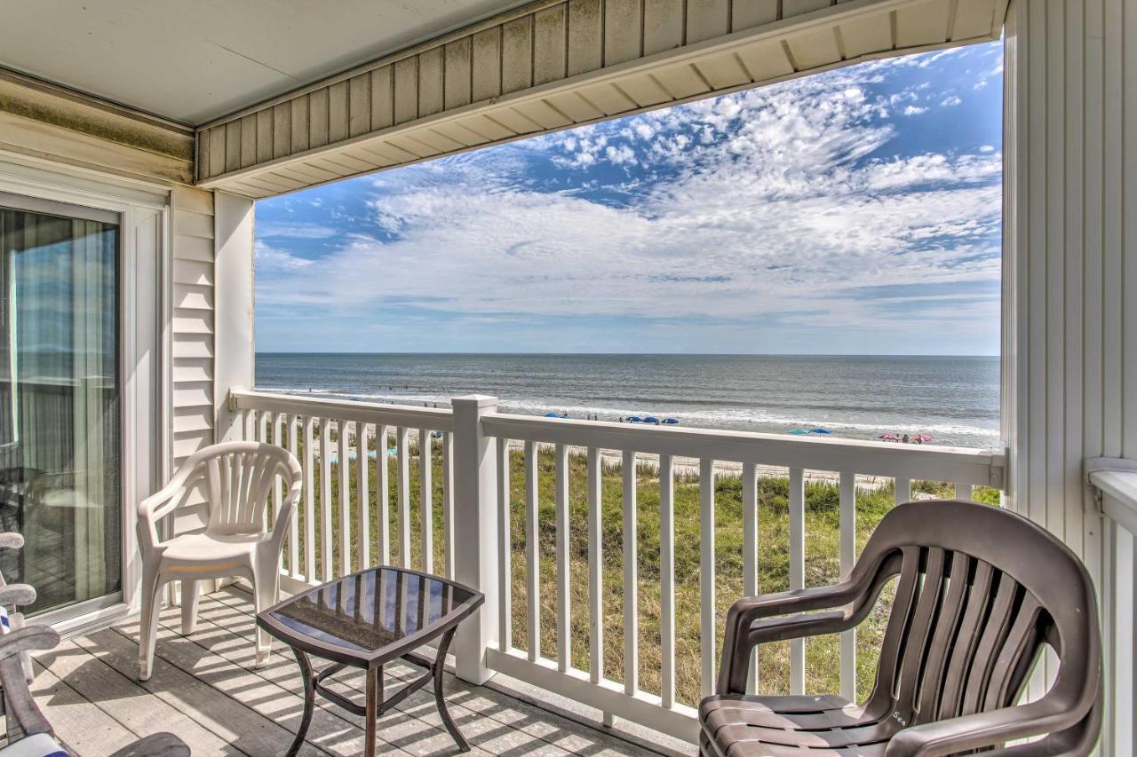 Bright Beachy Condo With Boardwalk Access And Patio! 默特尔比奇 外观 照片