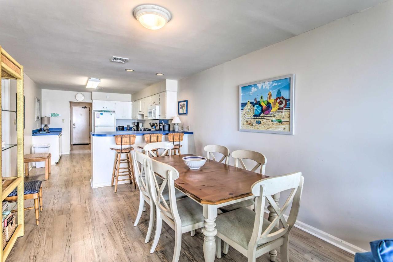 Bright Beachy Condo With Boardwalk Access And Patio! 默特尔比奇 外观 照片
