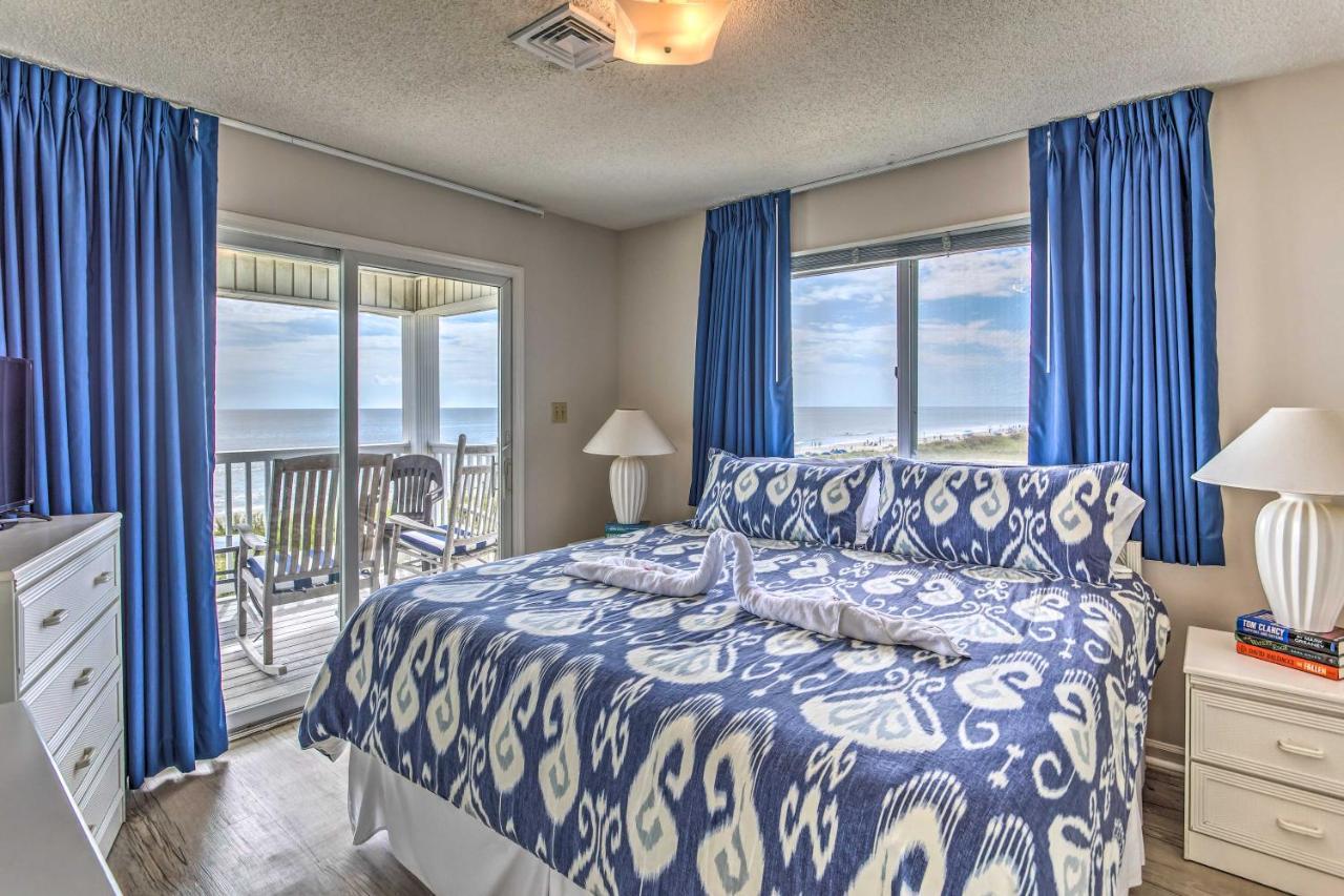 Bright Beachy Condo With Boardwalk Access And Patio! 默特尔比奇 外观 照片