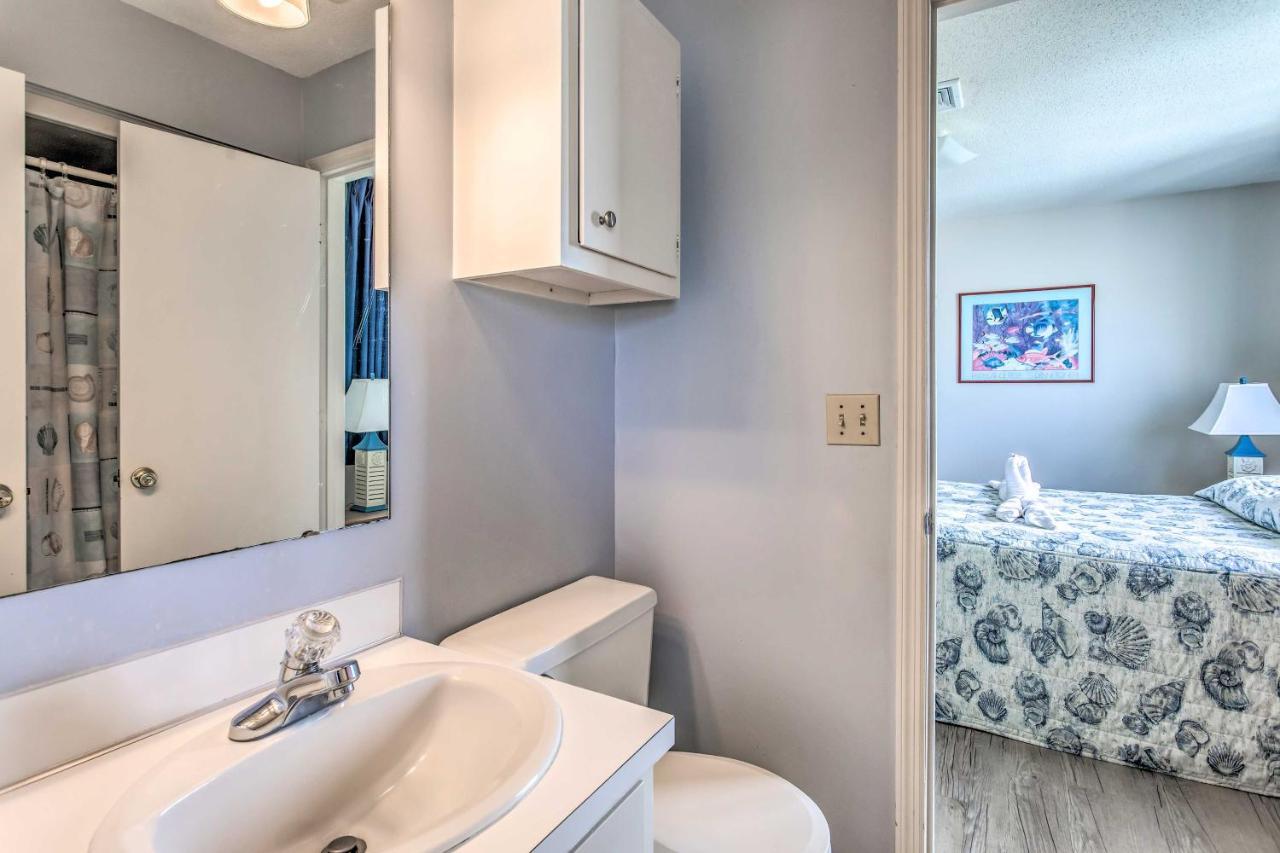 Bright Beachy Condo With Boardwalk Access And Patio! 默特尔比奇 外观 照片