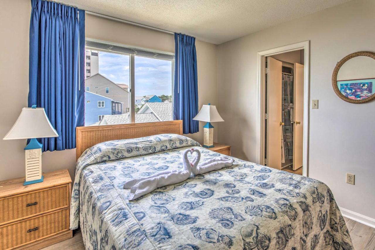 Bright Beachy Condo With Boardwalk Access And Patio! 默特尔比奇 外观 照片