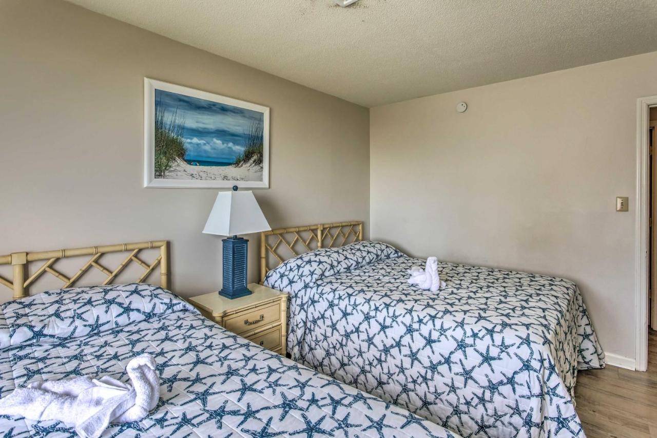 Bright Beachy Condo With Boardwalk Access And Patio! 默特尔比奇 外观 照片