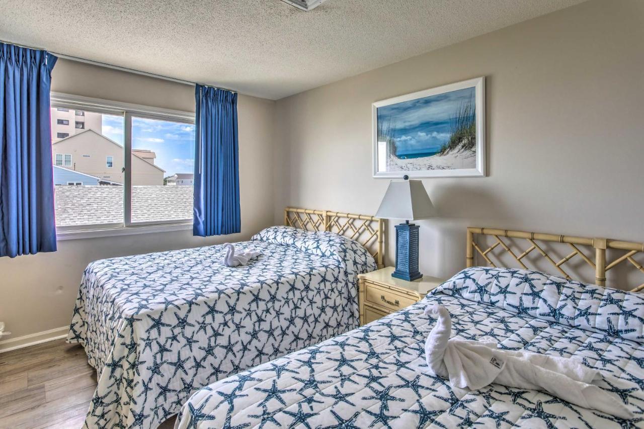 Bright Beachy Condo With Boardwalk Access And Patio! 默特尔比奇 外观 照片