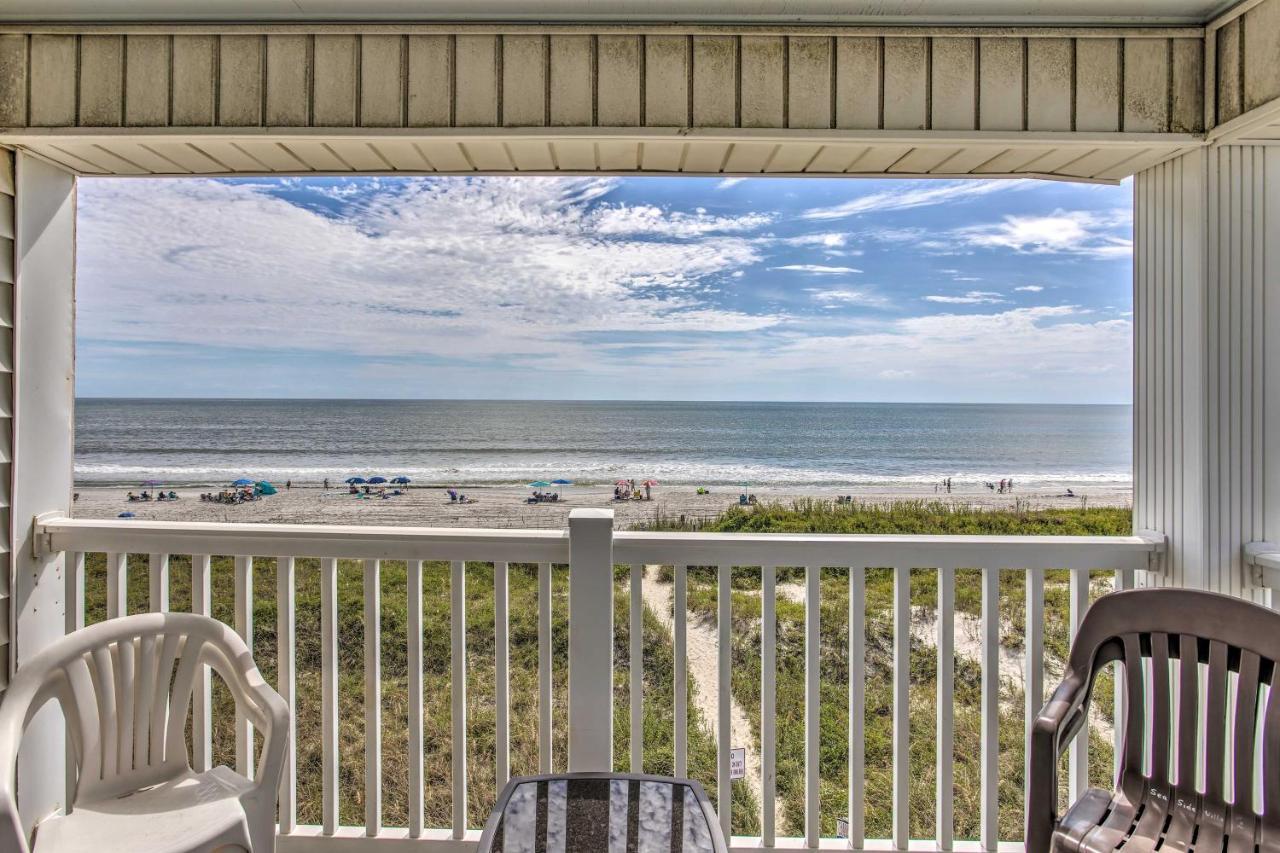 Bright Beachy Condo With Boardwalk Access And Patio! 默特尔比奇 外观 照片